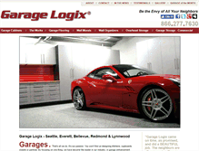 Tablet Screenshot of garagelogix.com